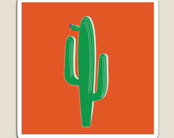 Cactusillustratie | Afdrukbare digitale muurkunst | Cactussen kunst aan de muur | Cactusdecoratie | Cactus wanddecoratie | Cactusplant