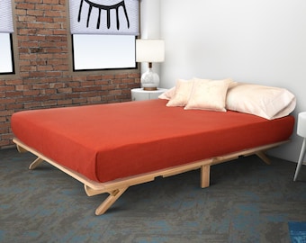 KD Frames Fold Platform Bed - Queen Size