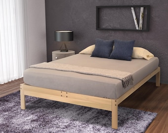 Nomad Twin Solid Wood Platform Bed Frame