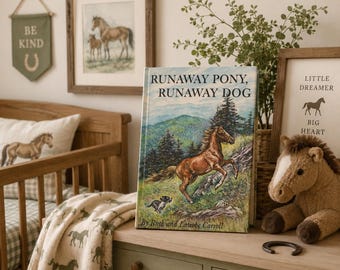 Runaway Pony Runaway Dog Ruth Latrobe Carroll 1963 Weekly Reader Vintage Book