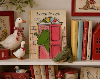 Lovable Lyle Bernard Waber 1969 Weekly Reader Childrens Book Club Hardcover