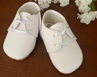 white baptism shoes for baby boy