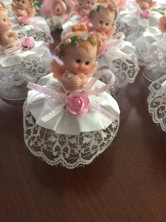 Baptism Favors Baby Girl Baptism Favors First Communion Etsy