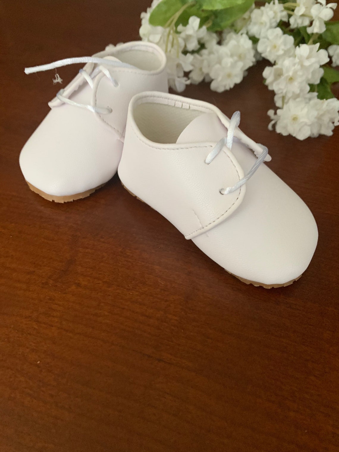 Baptism Shoes Small Baby Boy Baptism Shoes White Shoes Etsy