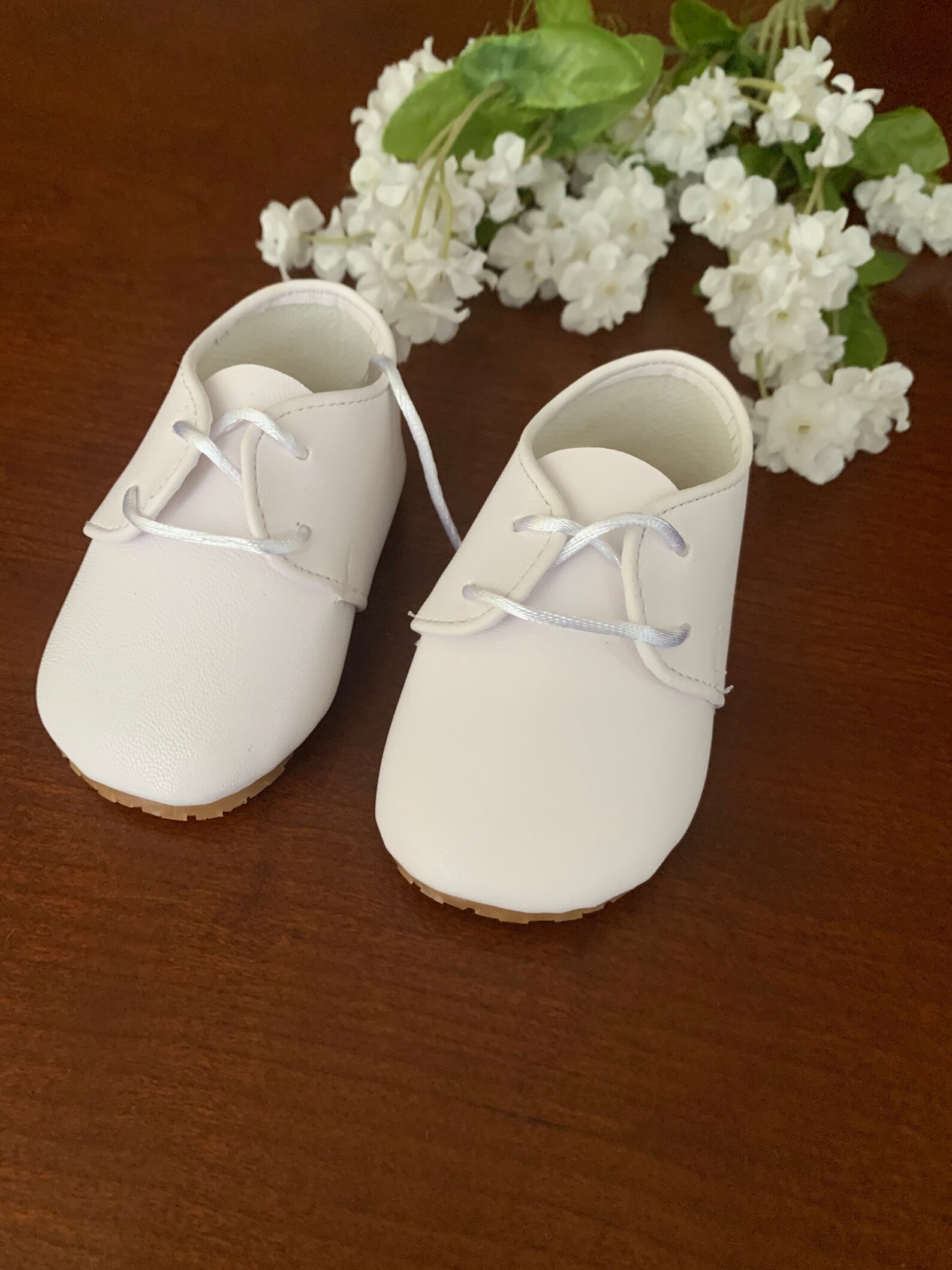 Baptism Shoes Small Baby Boy Baptism Shoes White Shoes Etsy