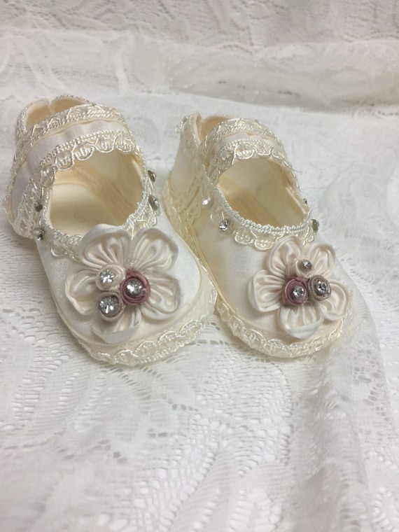 baby girl ivory shoes