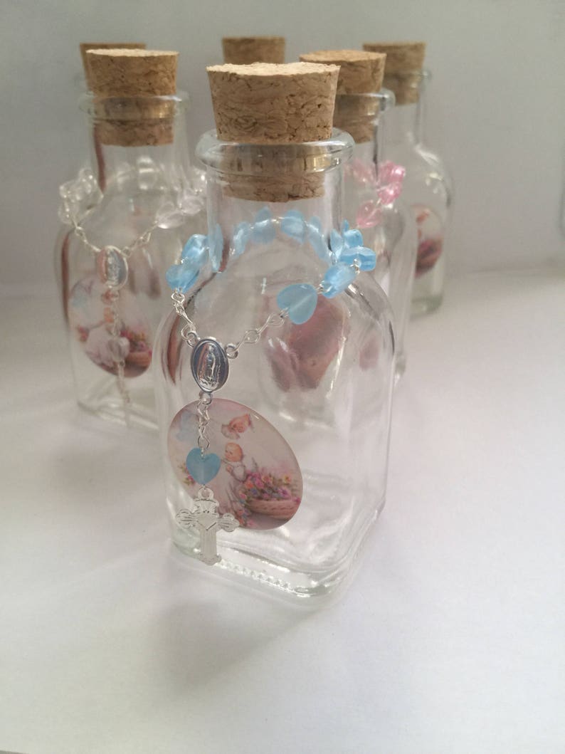 Holy Water Bottles decor bottler Baptism favors holy water Etsy