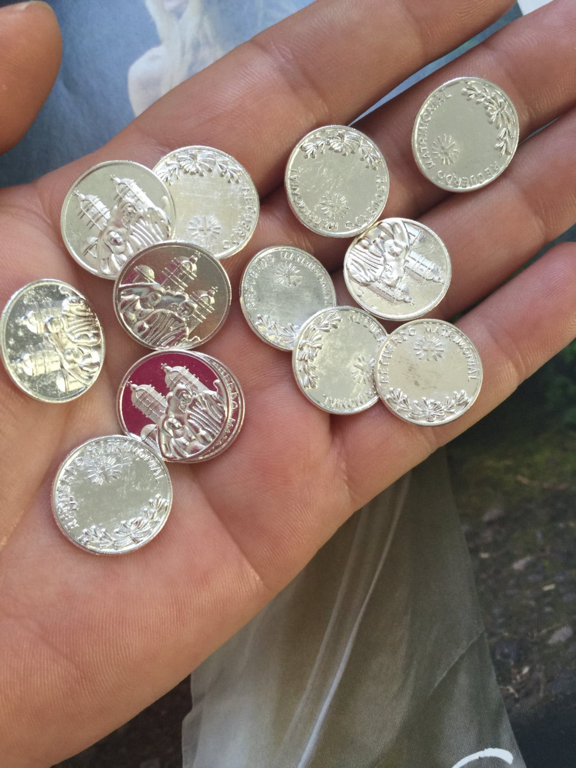 Coin Arras Wedding Coins wedding arras tradition religious