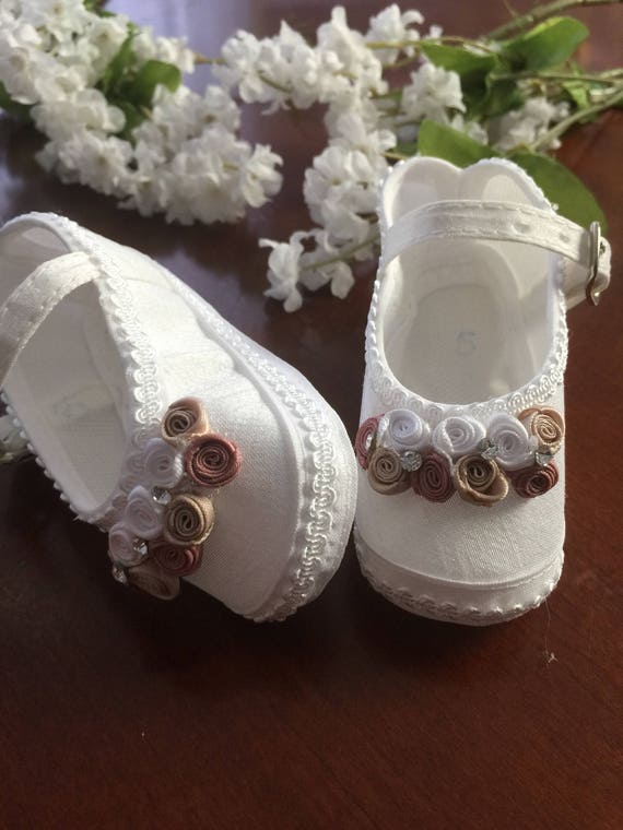baby girl white shoes size 5