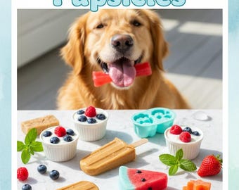 Ricettario di snack e ghiaccioli per cani / 30 ricette estive per dolcetti per cani (download in PDF)