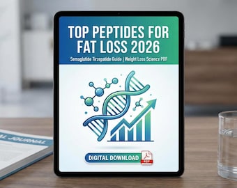 Top-Peptide zum Fettabbau 2026 eBook | Semaglutide Tirzepatide Anleitung | Abnehm-Wissenschaft PDF | Digitaler Download
