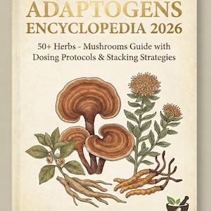 Enciclopedia degli adattogeni 2026 / Guida a oltre 50 erbe e funghi con protocolli di dosaggio e strategie di accumulo