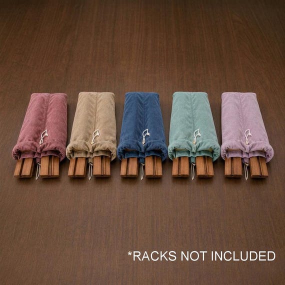 Velvet Mahjong Rack Bag | Extra Thick | 4 Compartments | Bag for Mah Jongg Racks