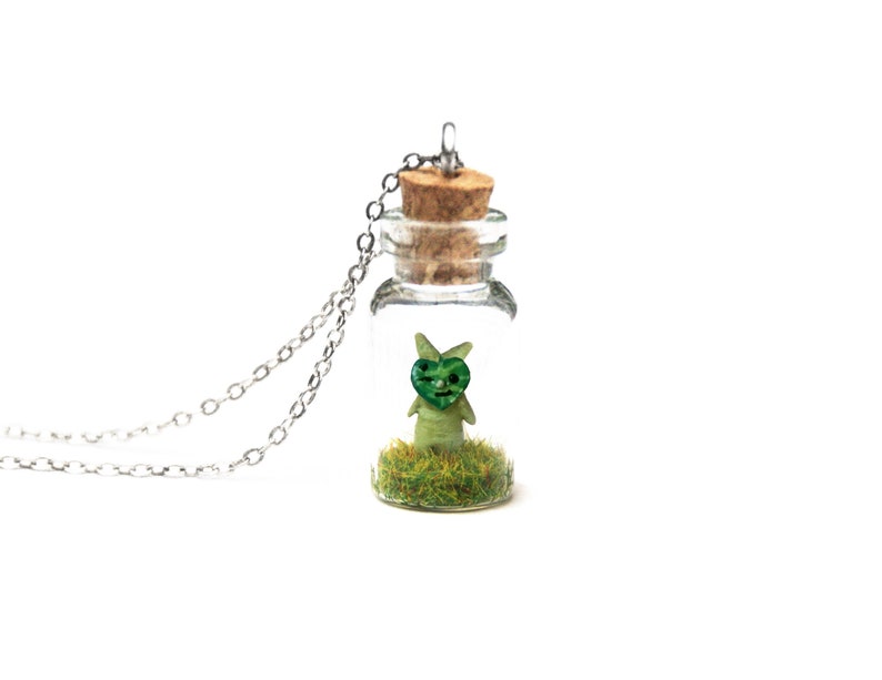 Legend of Zelda Korok Necklace Ornament Geeky Gift for Her image 0