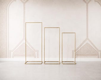 Wedding Seating Chart Stand, Metal Sign Frame, Freestanding Display Stand, Reception Sign Holder, Event Decor for Weddings & Celebrations