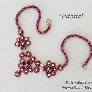 Beading Tutorial, Moroccan Lace Bracelet Tutorial, Beaded Jewelry