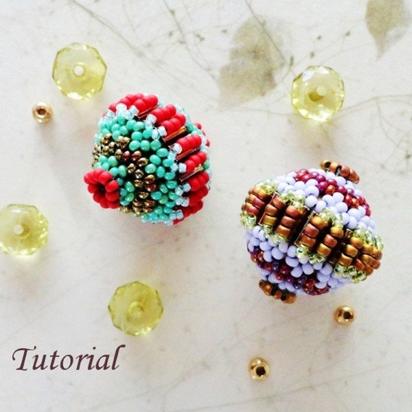 MINOUE Beaded Beads beading pattern instructions beadweaving tutorial beaded seed bead jewelry beadwoven beadwork -