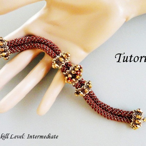 ARVEN beaded bracelet beading tutorial beadweaving pattern seed bead beadwork jewelry beadweaving tutorials beading pattern instructions