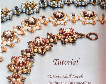 PERLICOPINE beaded bracelet beading tutorial beadweaving pattern seed bead beadwork jewelry beadweaving tutorial beading pattern instruction