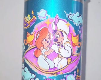 Max as Aladdin tumbler