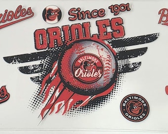 Baseball team UV dtf wrap