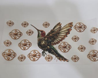 Hummingbird UV dtf wrap