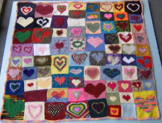 heart knitting chart
