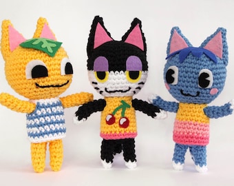 Animal Crossing Cat - Crochet Pattern