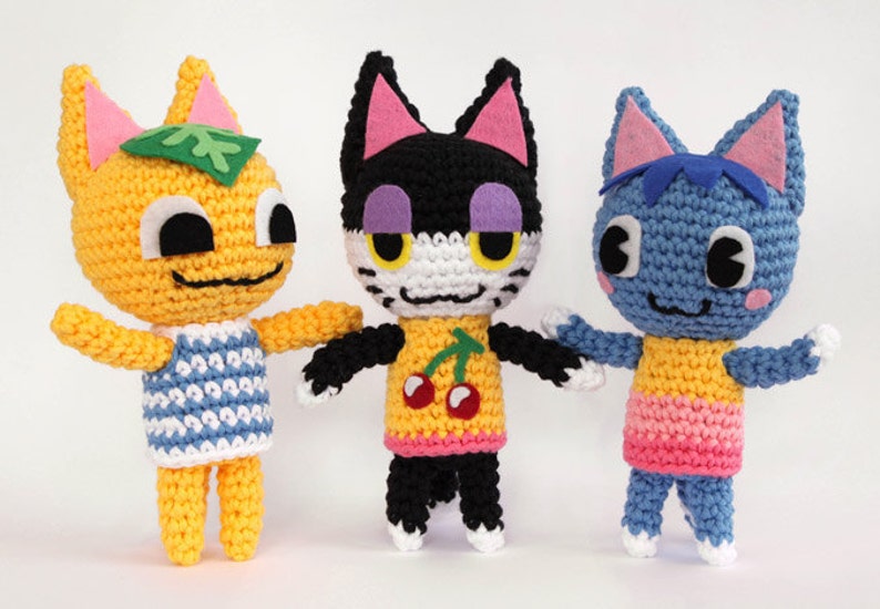 Animal Crossing Cat Crochet Pattern - Etsy