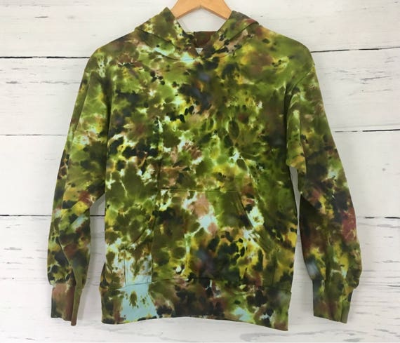 camo tie dye hoodie