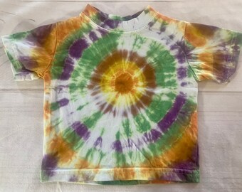 0 - 3 Month Baby Light Burst Tie Dyed Tee Shirt