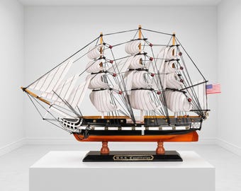 Vintage Wooden Sea Witch Clipper 1846 Model Sailing Ship - Etsy