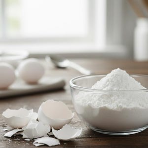 Organic Eggshell Powder Calcium Supplement for Pets and Plants, Natural Fertilizer Soil Amendment