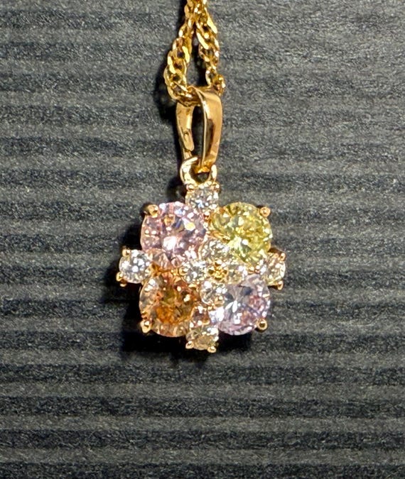 Xuping 18K GP Pendant Necklace