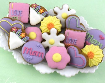 Mini Mother's Day Sugar Cookies Gift Box