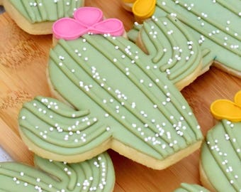 Cactus Sugar Cookies (Set of Six)