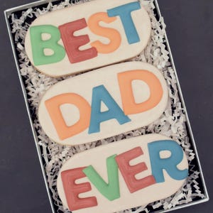Father's Day Sugar Cookies Gift Box Set