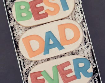 Father's Day Sugar Cookies Gift Box Set