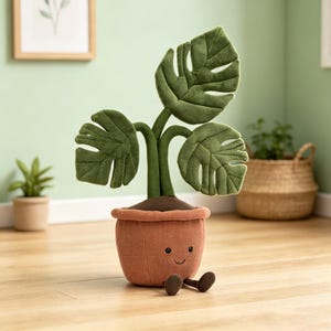 Monstera Jellycat - Etsy Singapore
