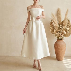 White Formal Petite Dresses for Women - Etsy
