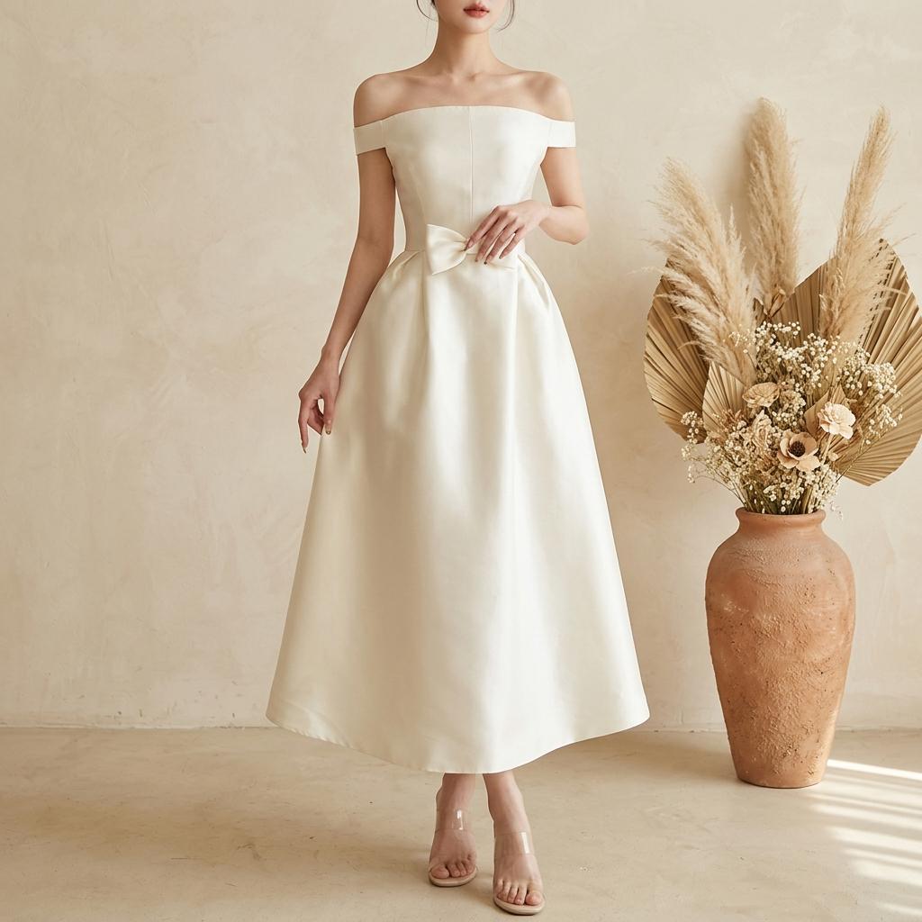White Formal Petite Dresses for Women - Etsy
