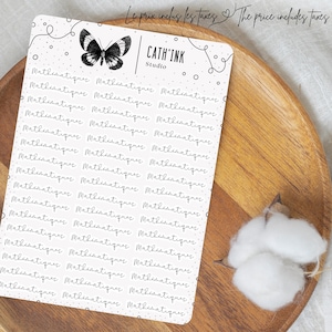 MATH Planner Stickers | Teacher Subject Labels | Math Class Planner Sticker sheet