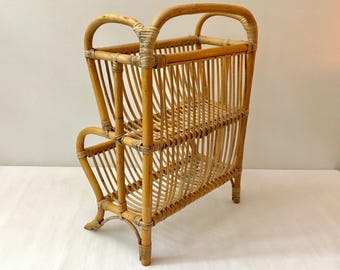 Franco Albini Style Magazine Holder, Towel Holder