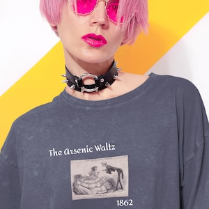 Gothic History "Dance of Death" Graphic Skeleton T-Shirt | The Arsenic Waltz