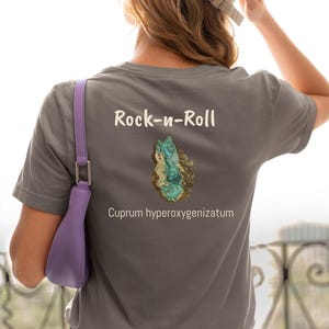 James Sowerby Geology T-Shirt | Rock-n-Roll Meteorite Graphic Tee | Mineralogy Science Pun Shirt