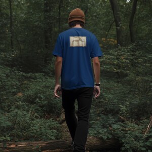 Vintage Mammoth Skeleton T-Shirt | Orra White Hitchcock Paleontology Graphic Tee image 12