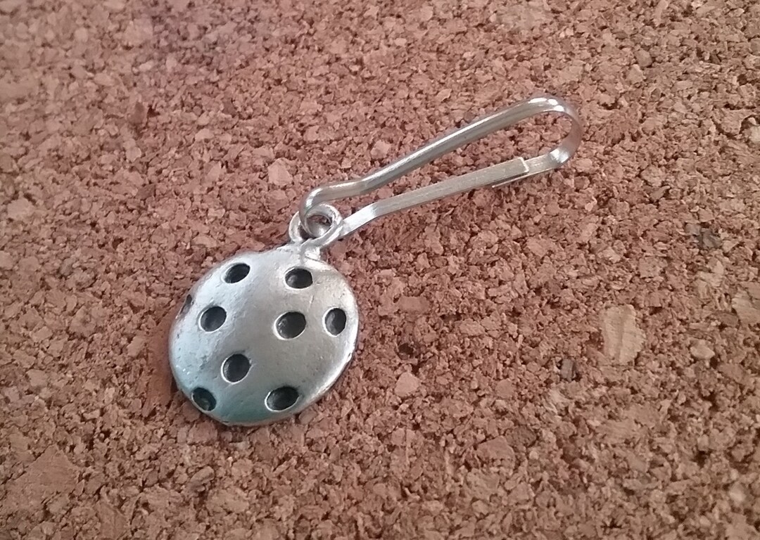 PICKLEBALL ZIPPER PULL Etsy