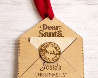 Personalisierte Liebe Weihnachtswunsch Ornament