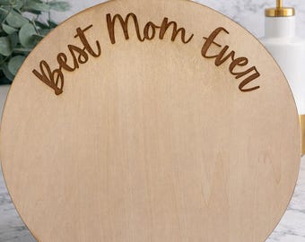 Best Mom/Mommy Ever Handabdruck Zeichen