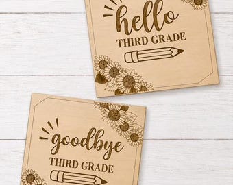 Hello & Goodbye Schulschild Set